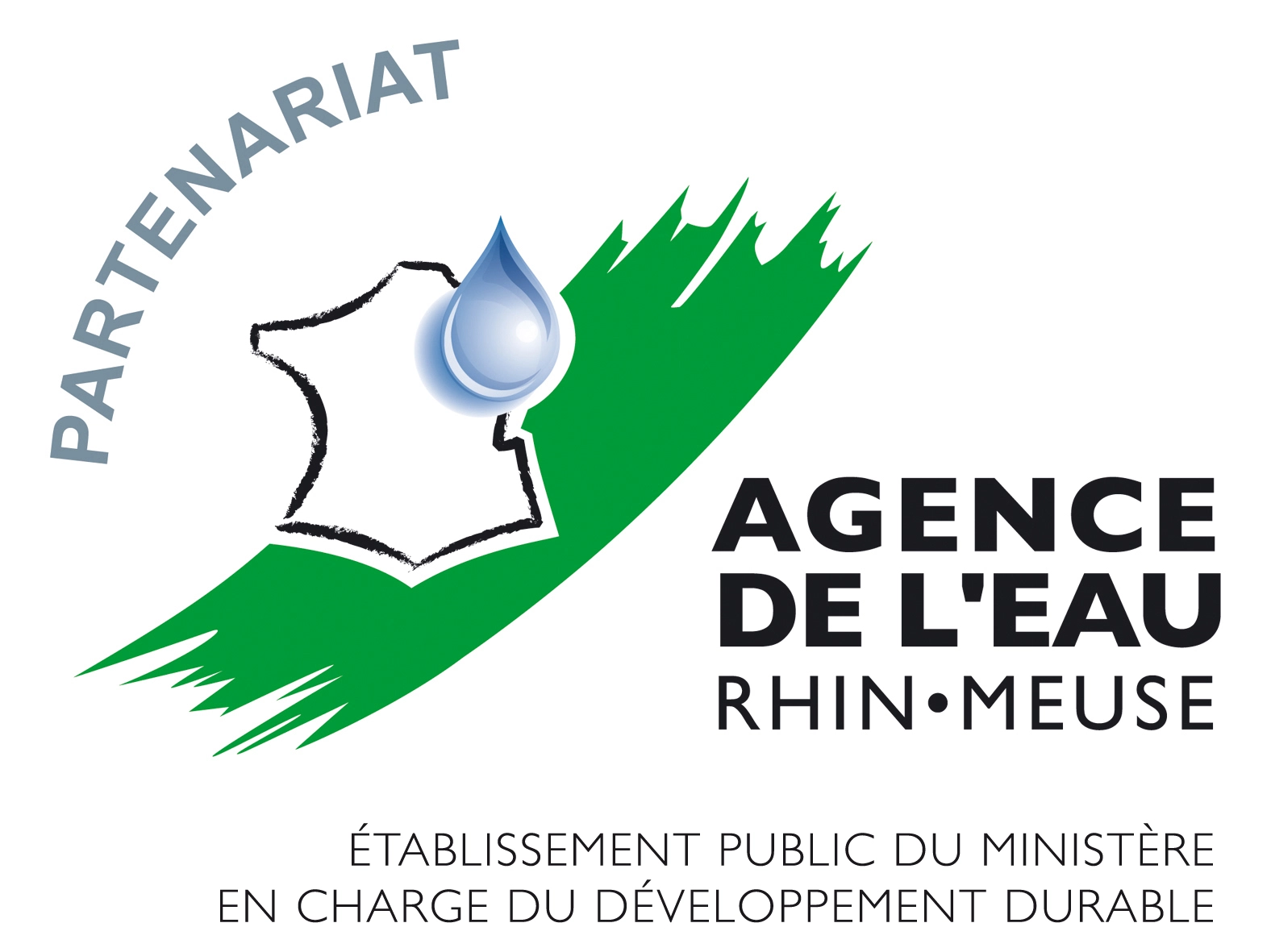 logo de l'agence de l'eau rhin meuse