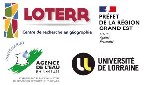 partenaires du projet, le LOTERR, la DREAL, l'UL et l'Agence de l'eau-rhin-meuse